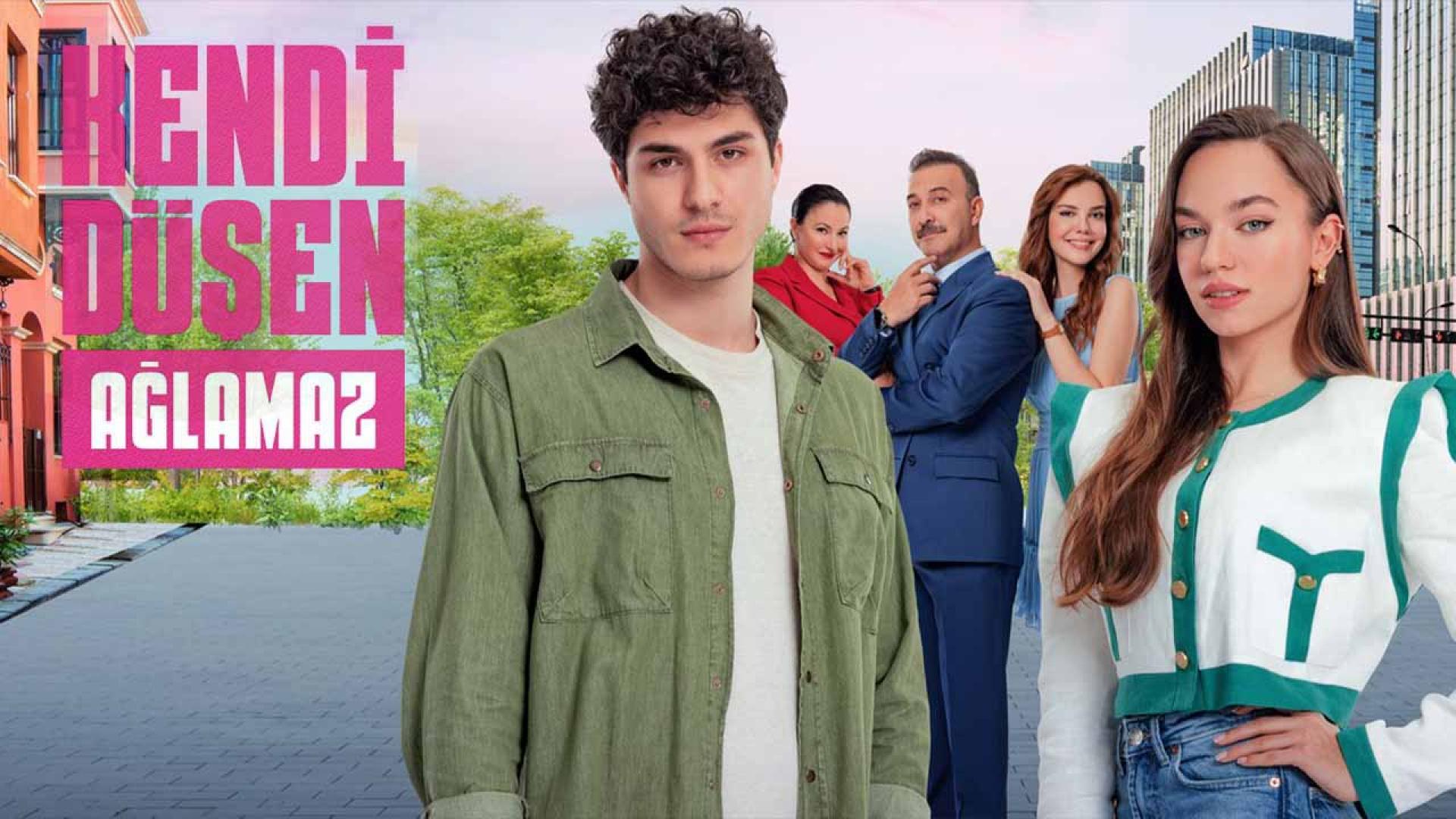 مسلسل من يقع بنفسه لا يبكي الحلقة 14 مترجمة